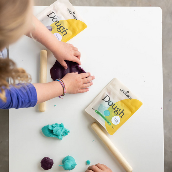 Plant Powered Glitter Play Dough