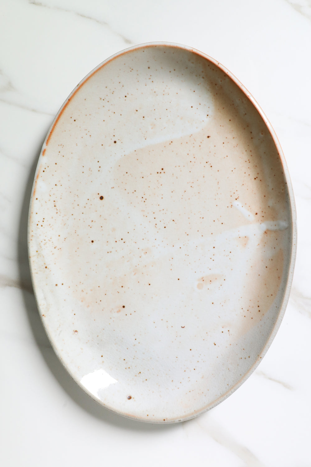 Oval Platter / Shino