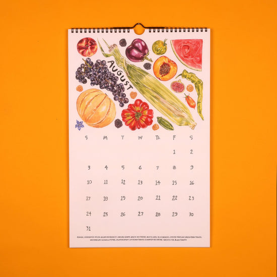 2025 Seasonal Produce Calendar