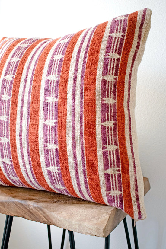 Mojave Block Print Pillow