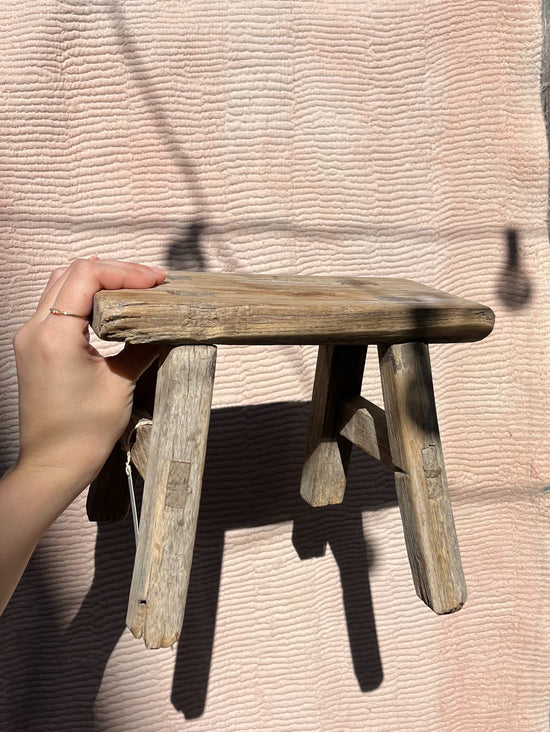 Antique Milking Stool - Miniature