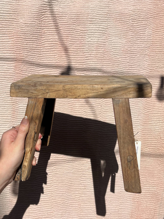 Antique Milking Stool - Miniature