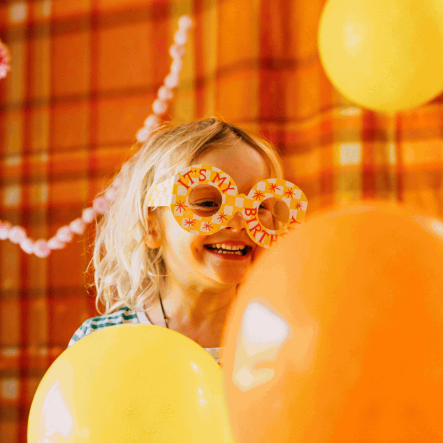 Birthday Glasses Greeting Card