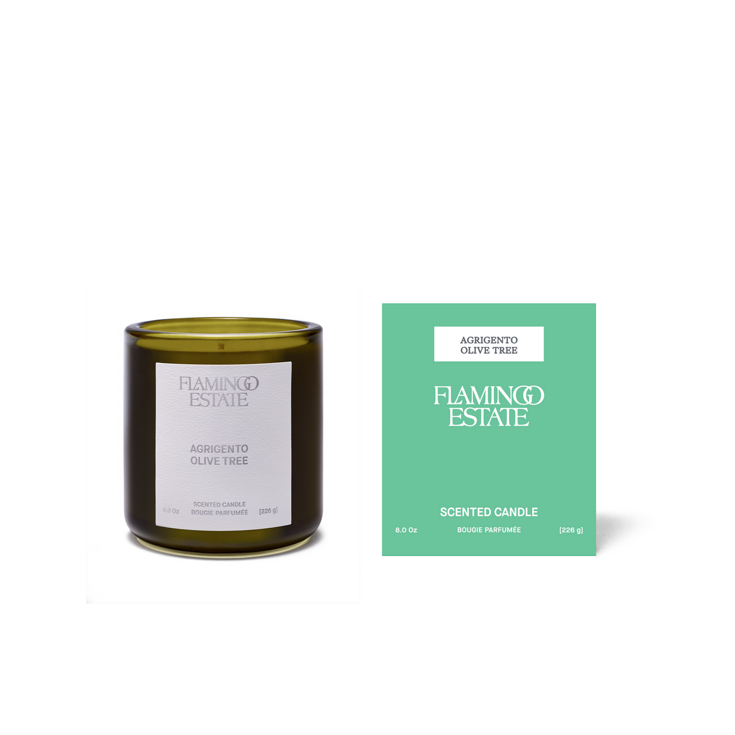 8oz Botanical Candle