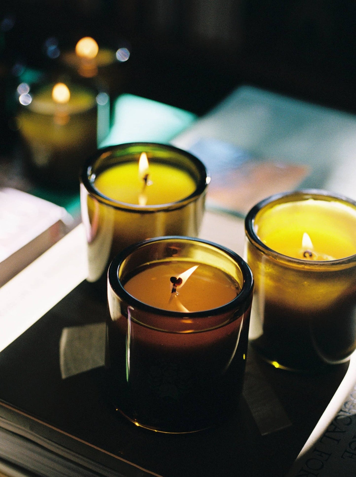 8oz Botanical Candle