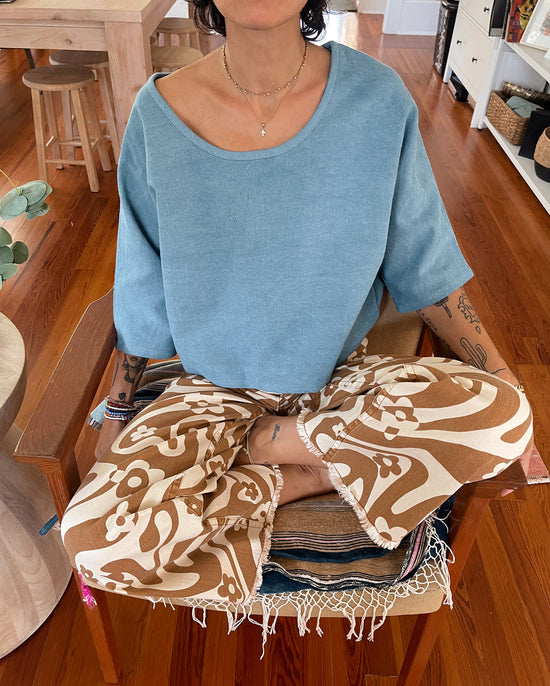 Indigo Maker Top