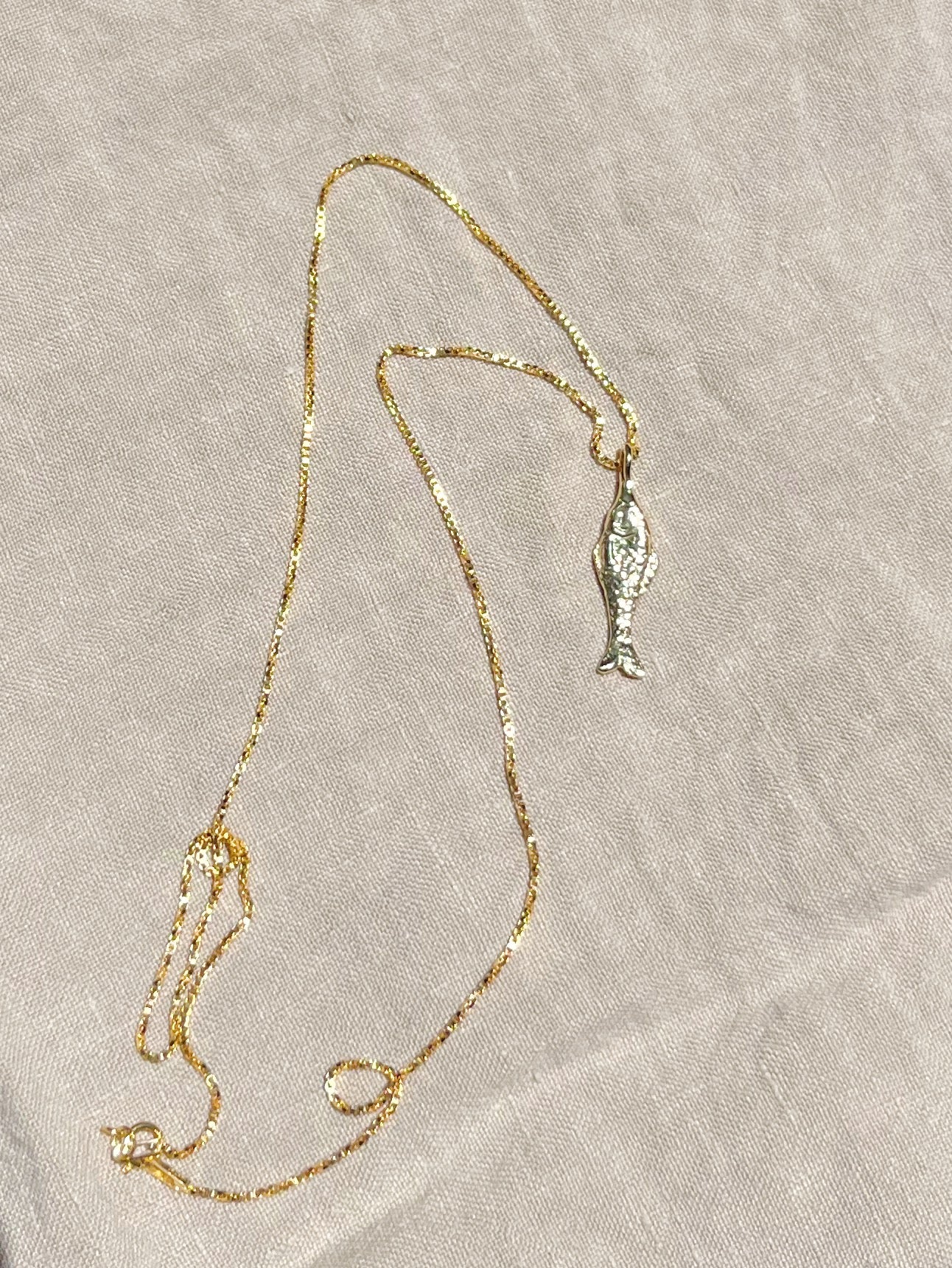 Pescadero Necklace - 14k Solid