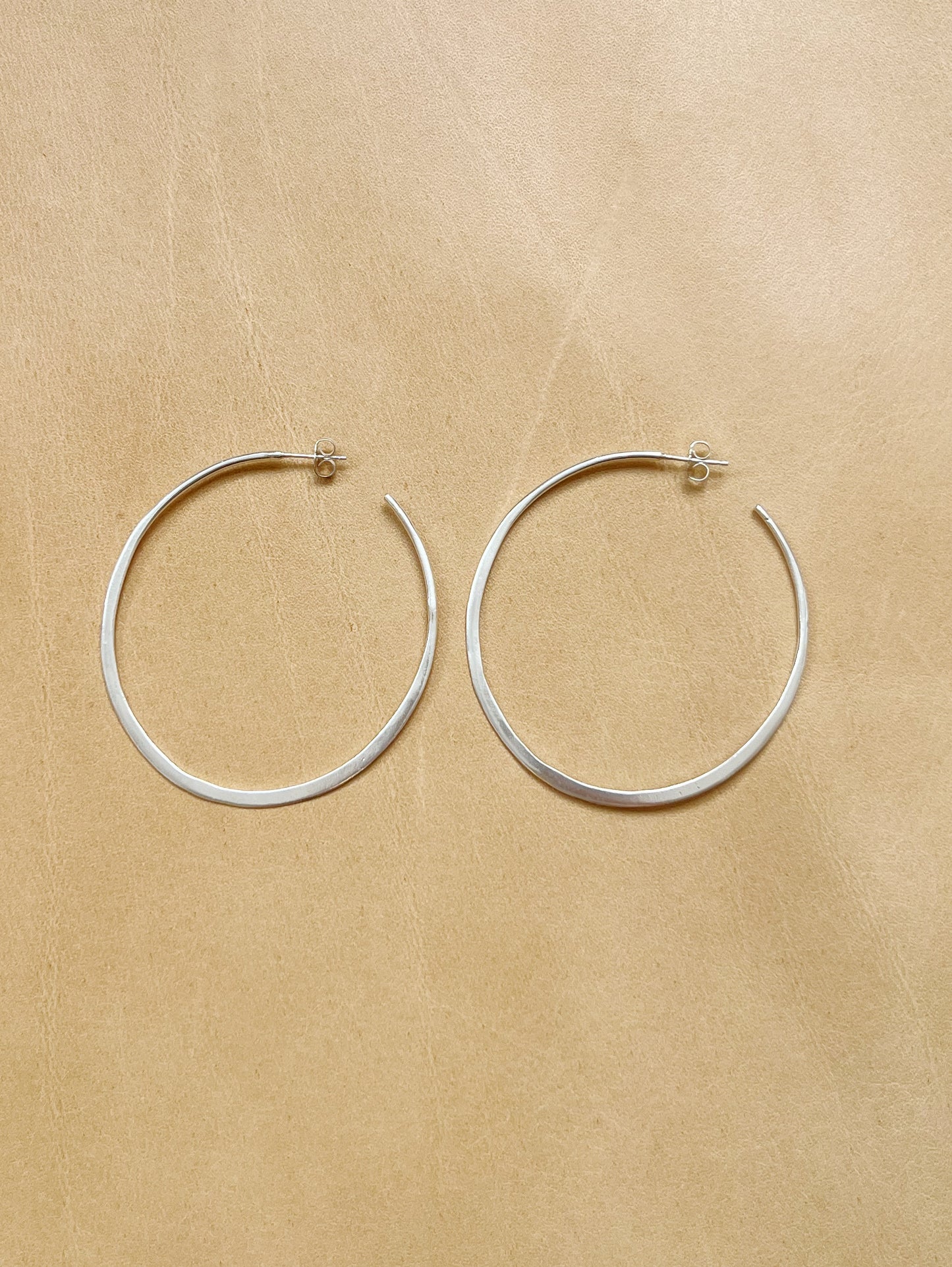 Lasso Earrings - Sterling Silver