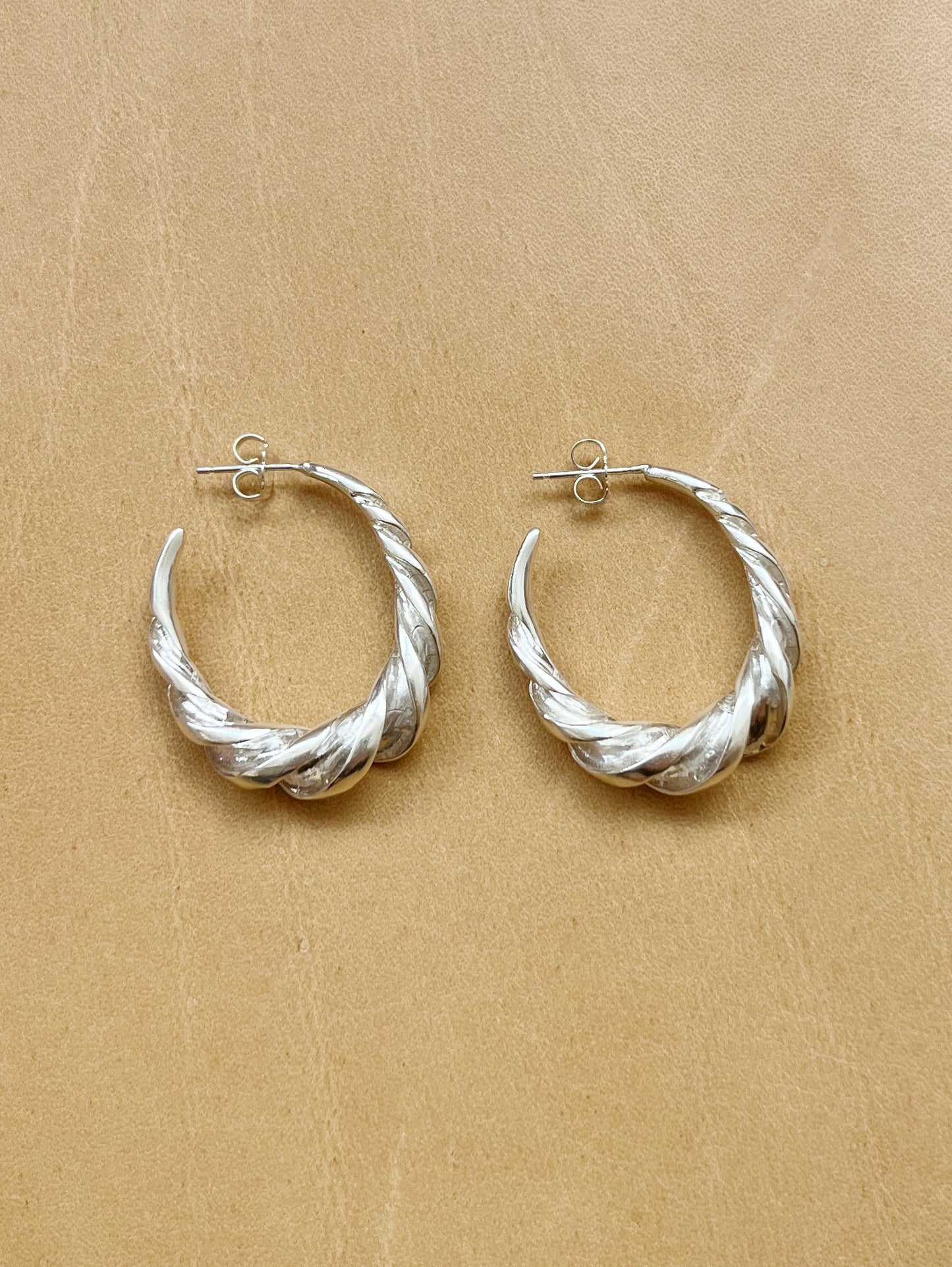 Verso Earrings - Sterling Silver