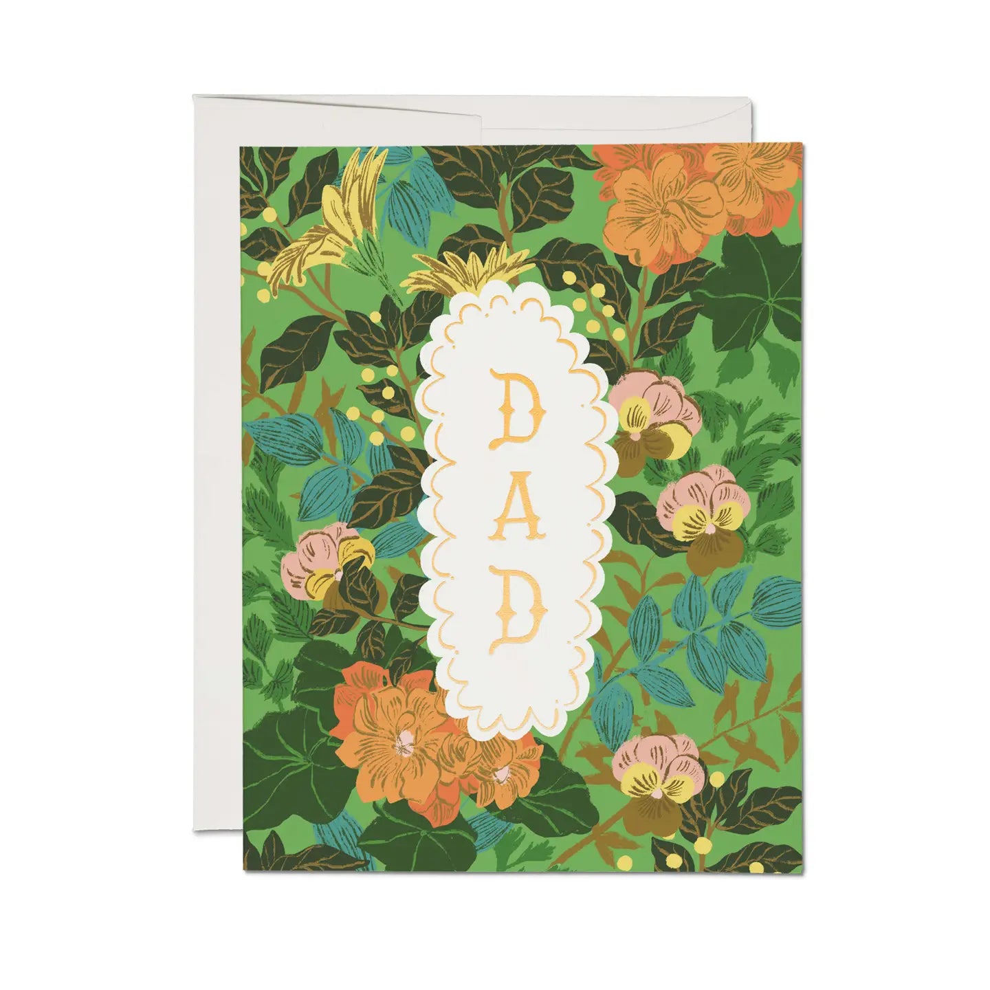 Verdant Dad Greeting Card