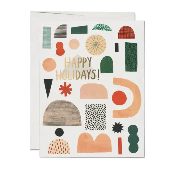 Holiday Shapes Card