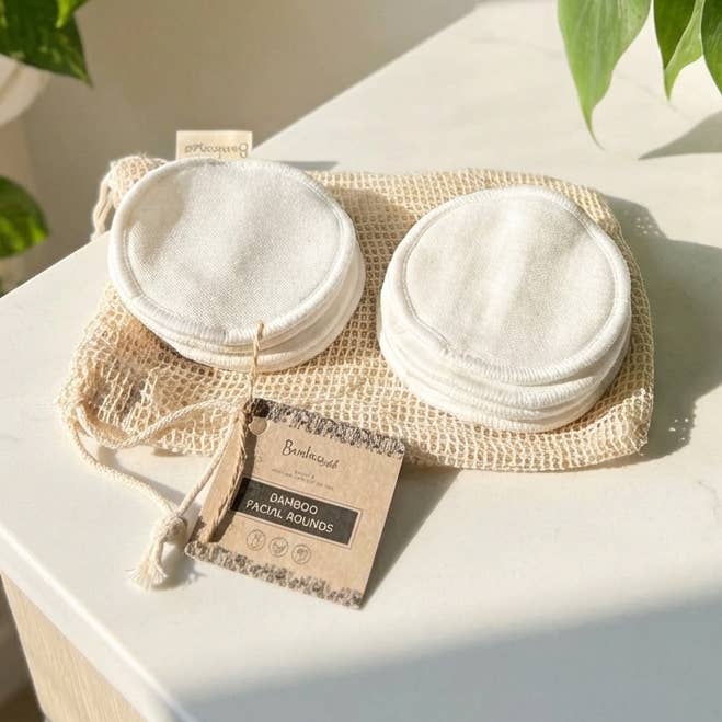 Reusable Bamboo Cotton Facial Pad