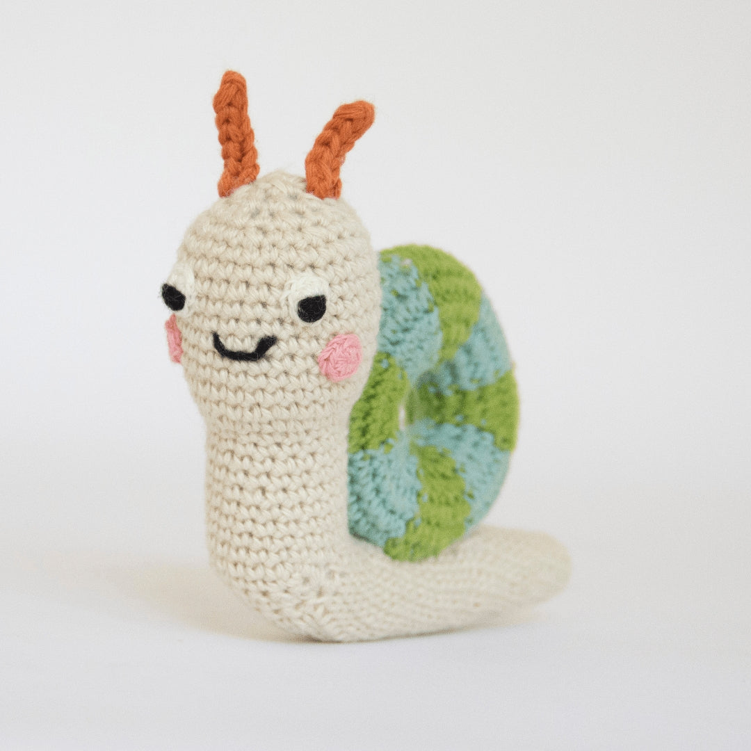 Baby Rattle - Snail