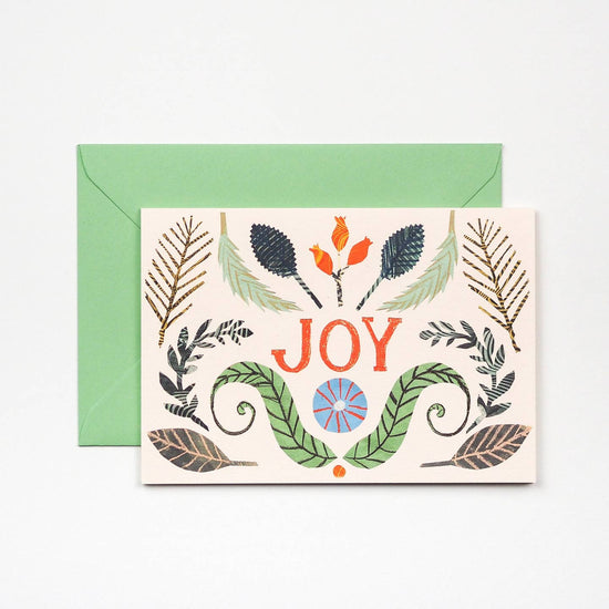 Joy Greeting Card