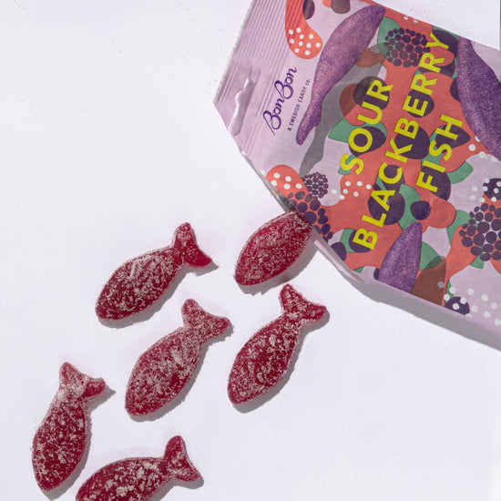 Swedish Fish - Sour Blackberry