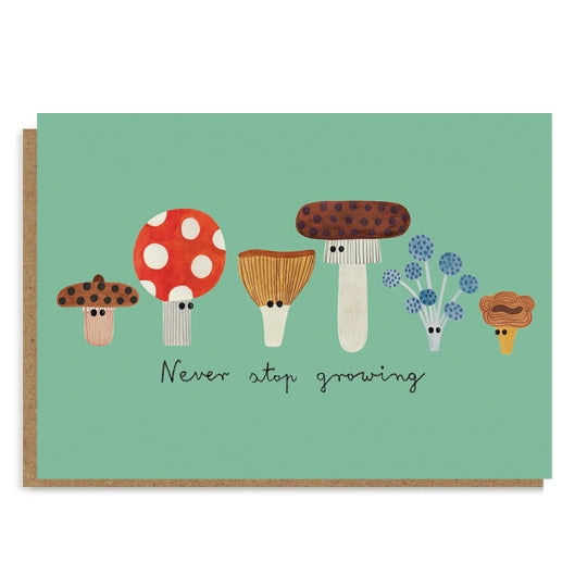 Load image into Gallery viewer, Never Stop Growing Greeting Card

