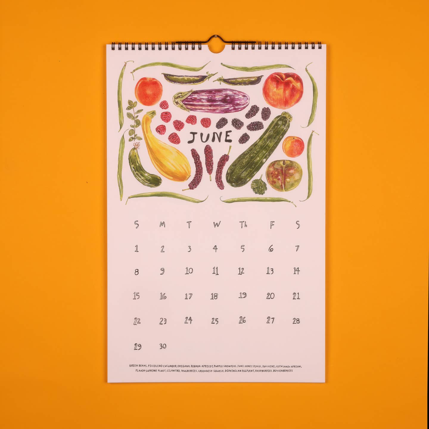 2026 Seasonal Produce Calendar