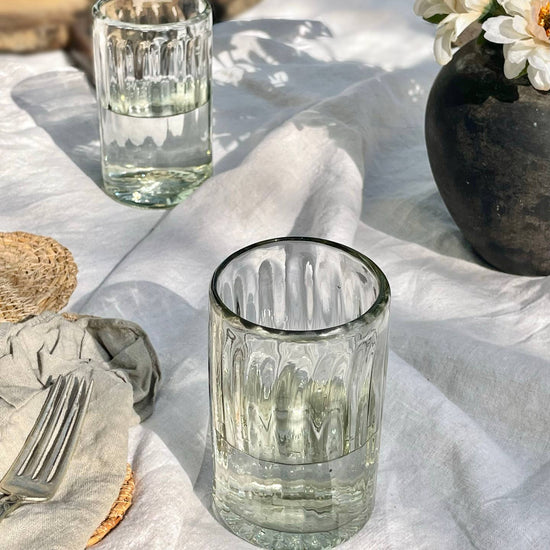 Fluted Glassware