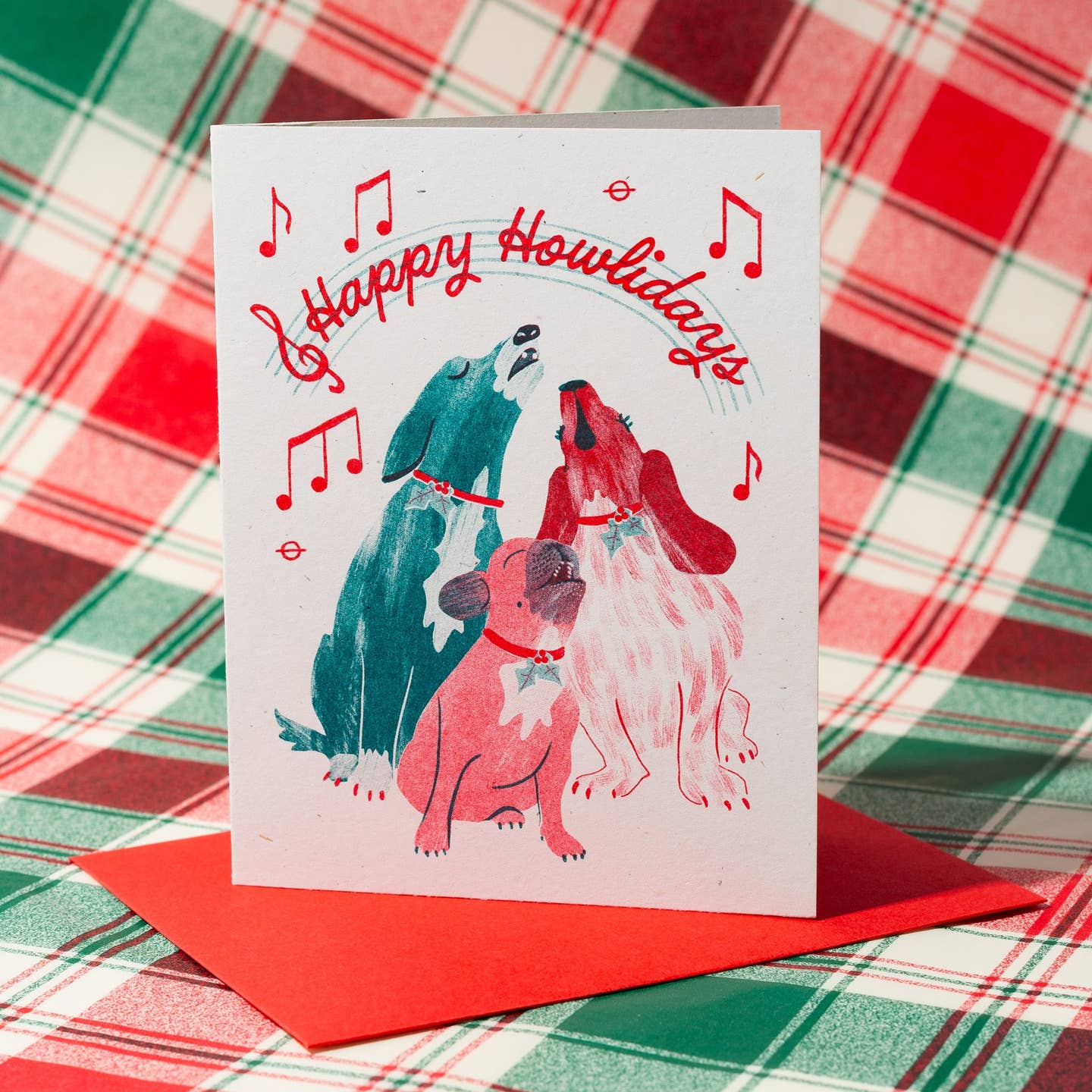 Happy Howlidays Greeting Card