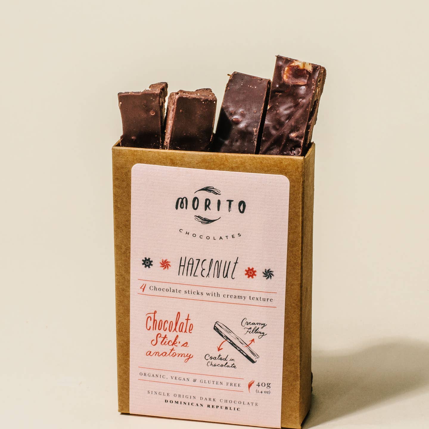 Hazelnut Chocolate Sticks