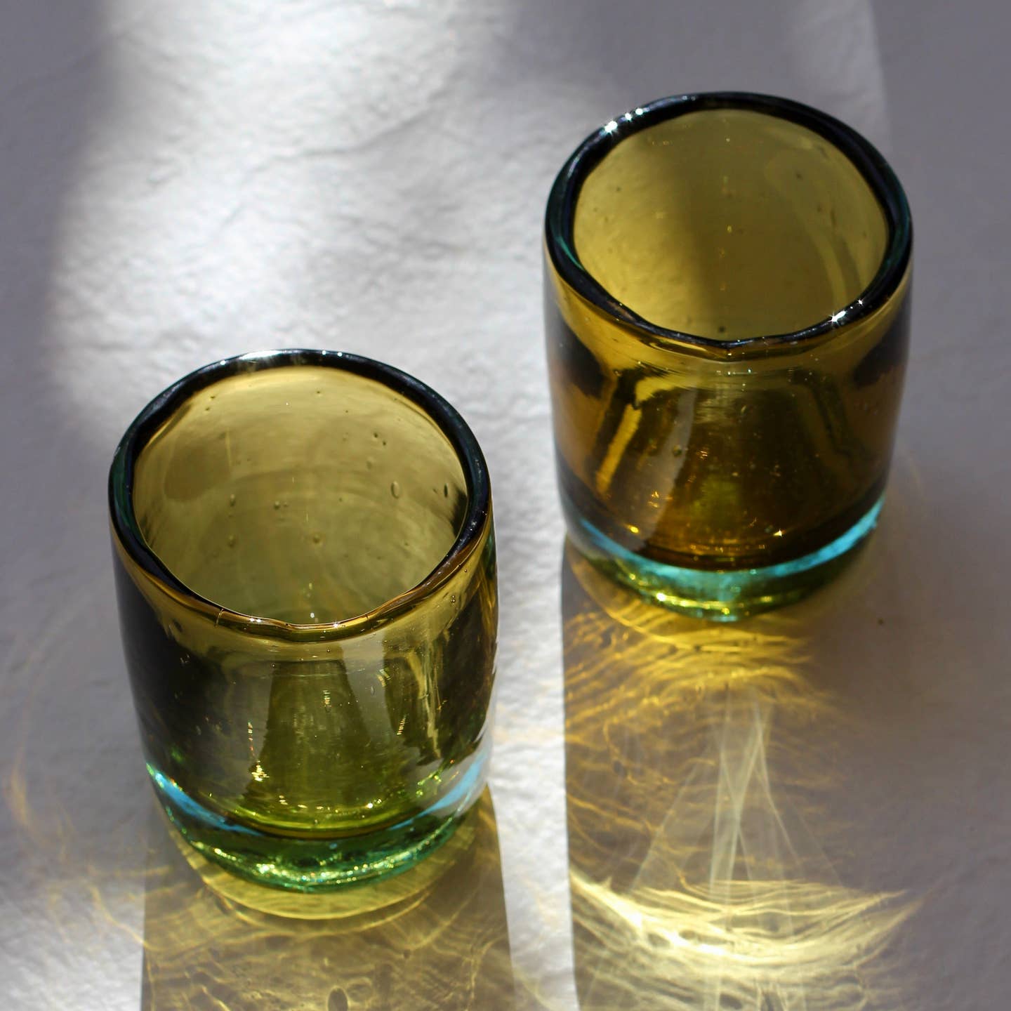 Sunflower Handblown Carafe