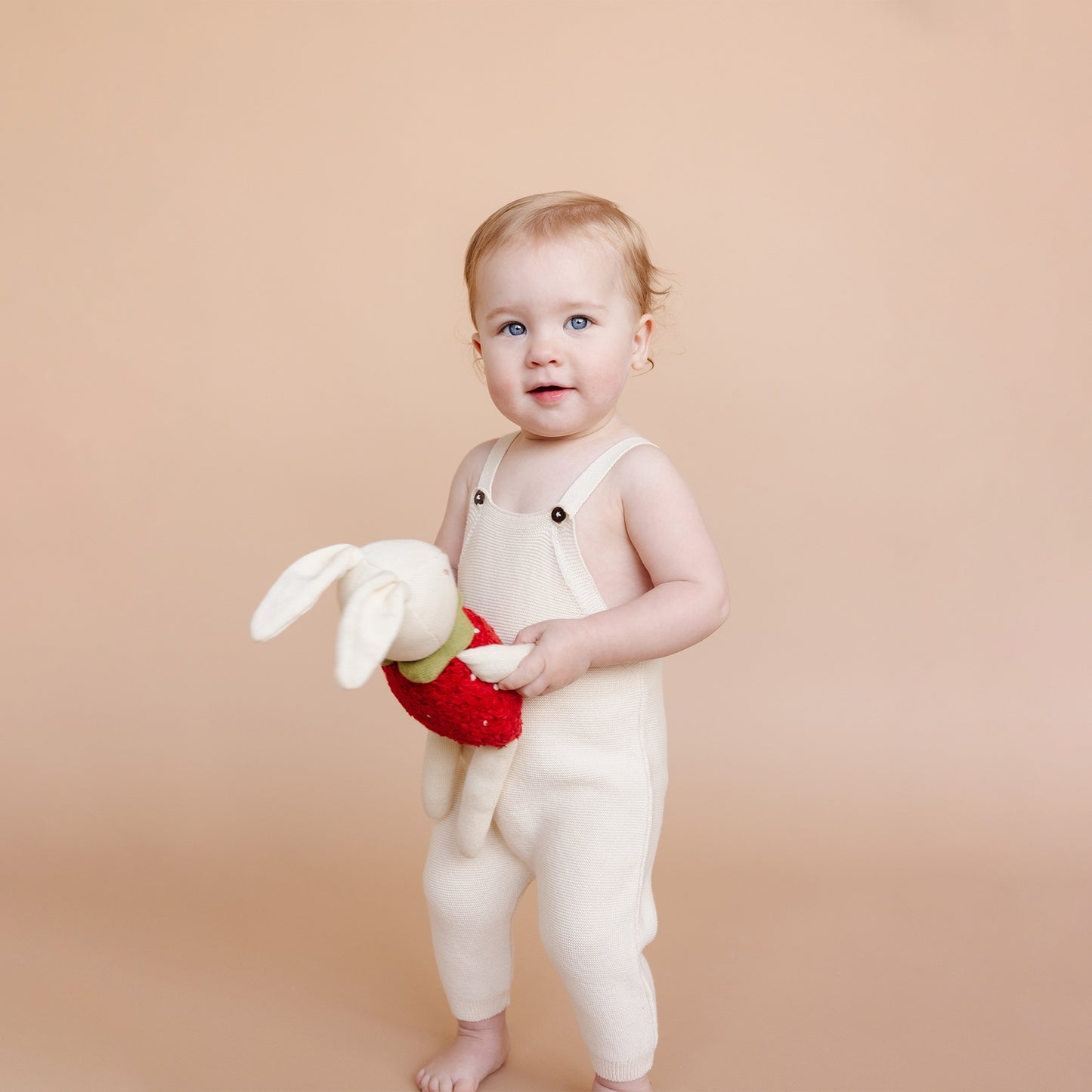 Strawberry Bunny Plush Toy