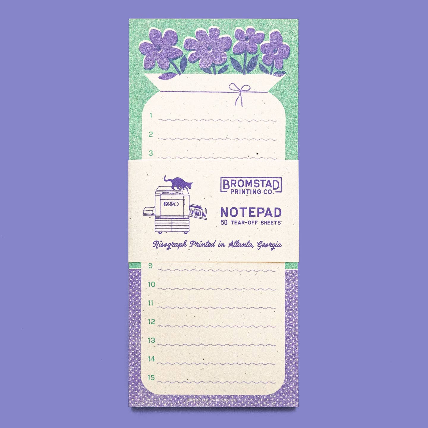 Vase List Notepad