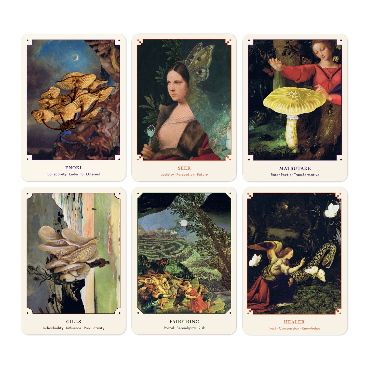 Mushroom Oracle Deck Earthen Mushroom Oracle Deck Earthen