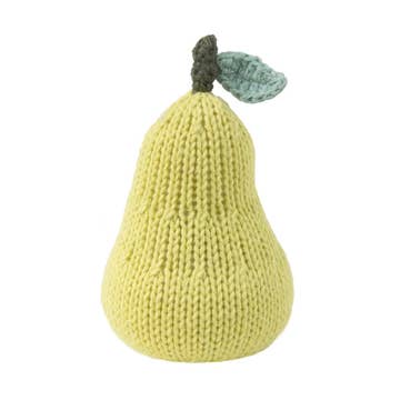Baby Rattle - Pear
