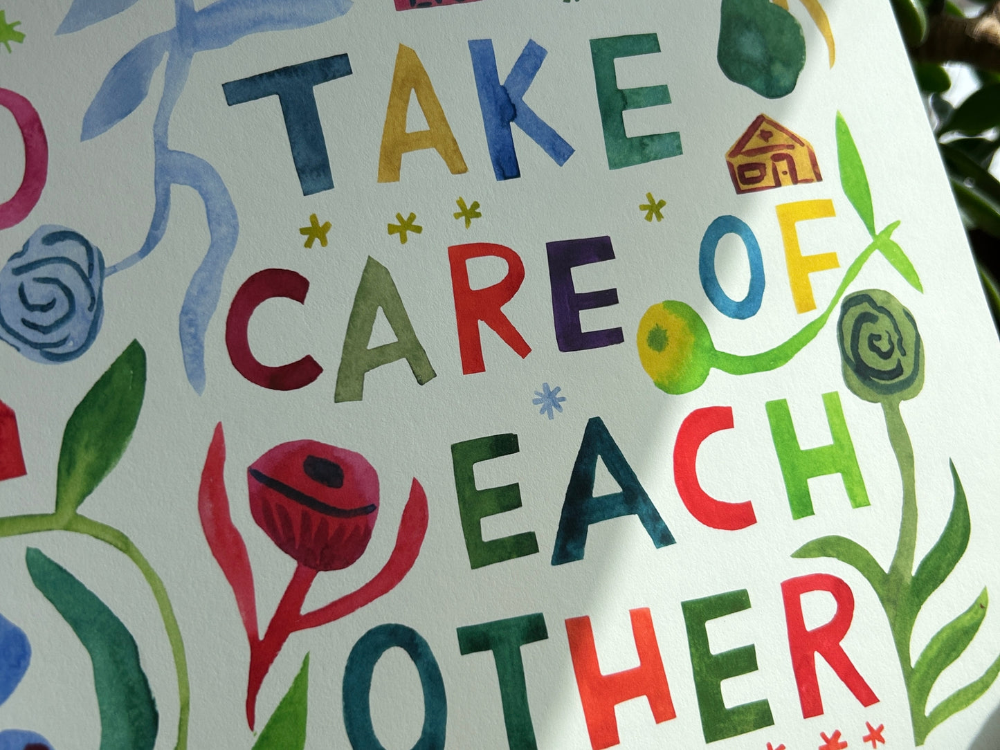Take Care Print