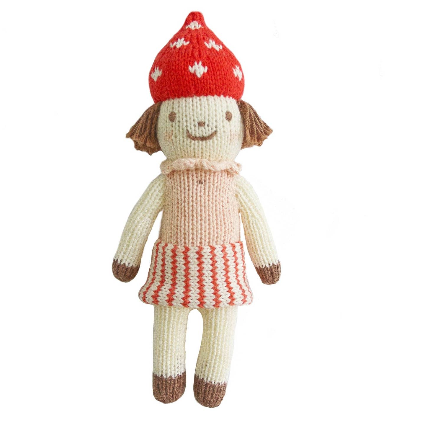 Baby Rattle - Pippa Mushroom