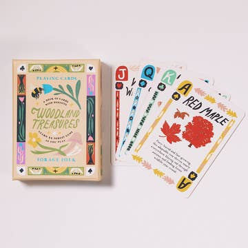 Woodland Treasures Playing Cards