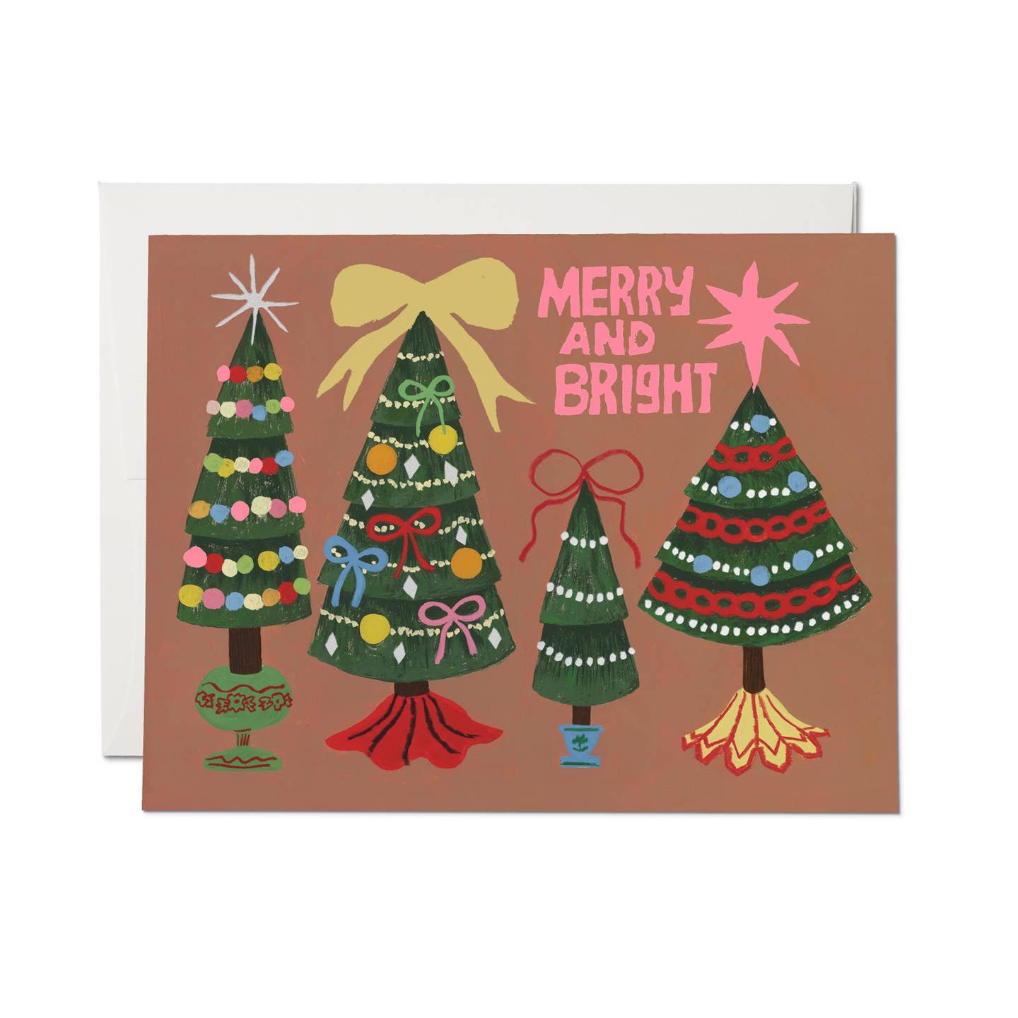 Merry and Bright Greeting Card