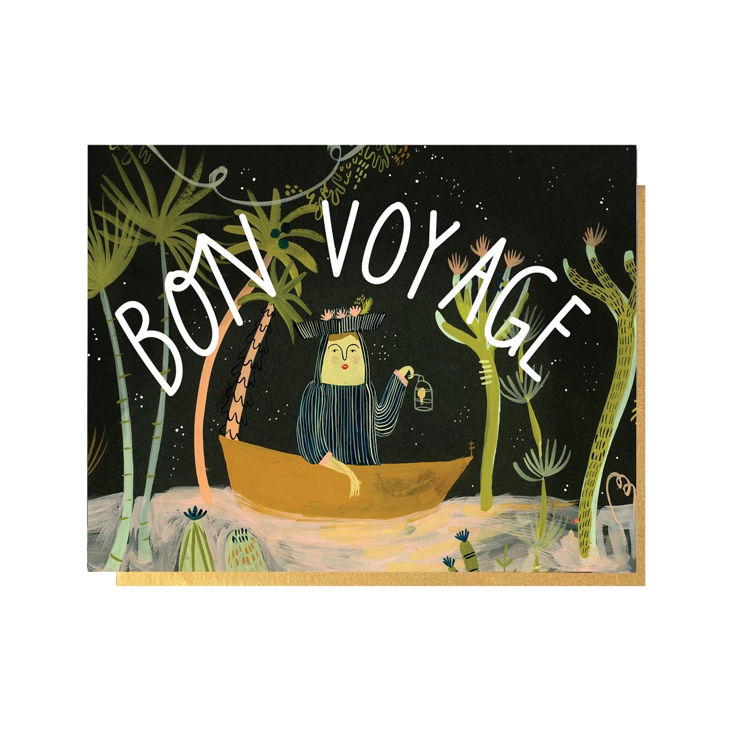 Bon Voyage Greeting Card