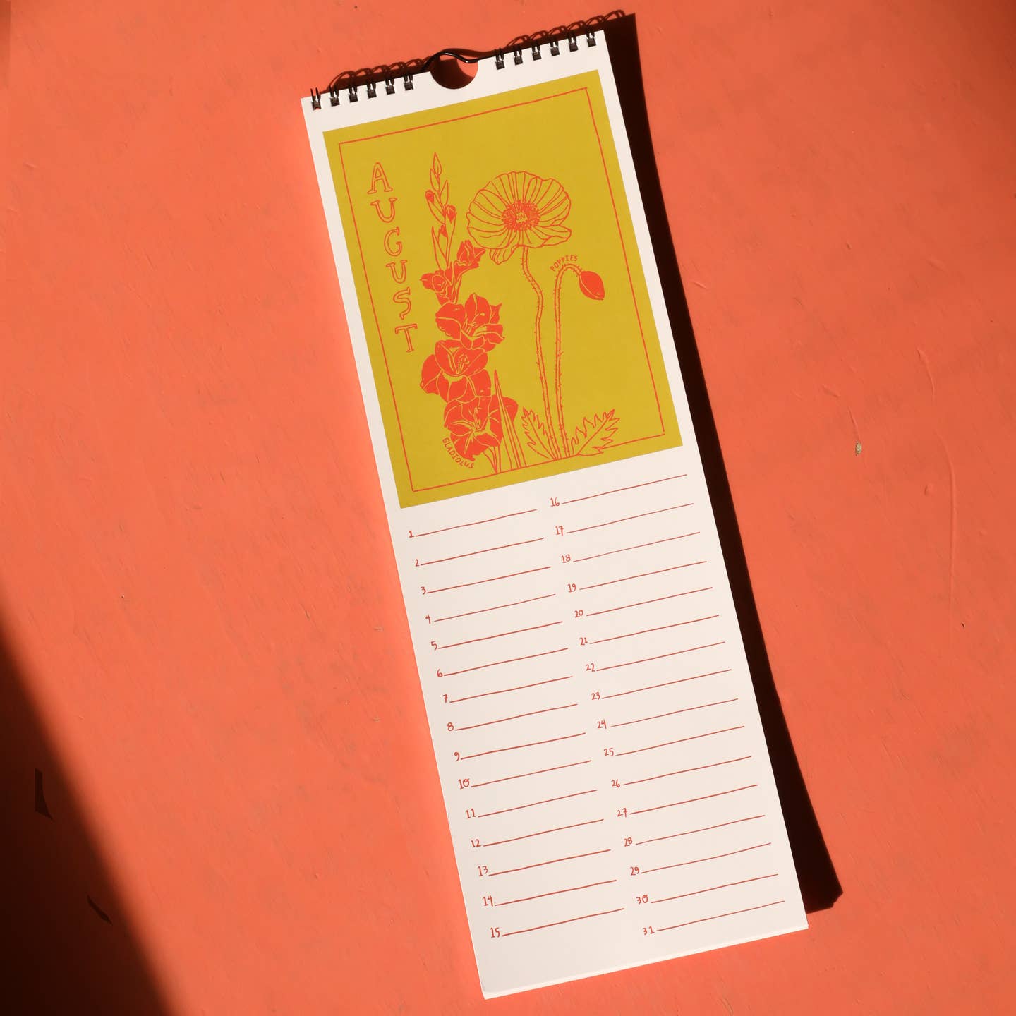 Birth Flower Calendar List