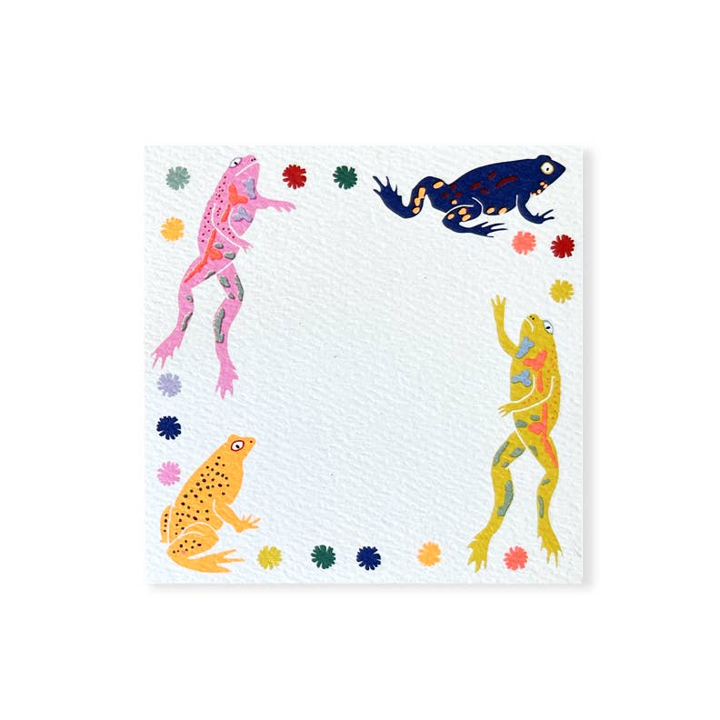 Frog Notecard Set