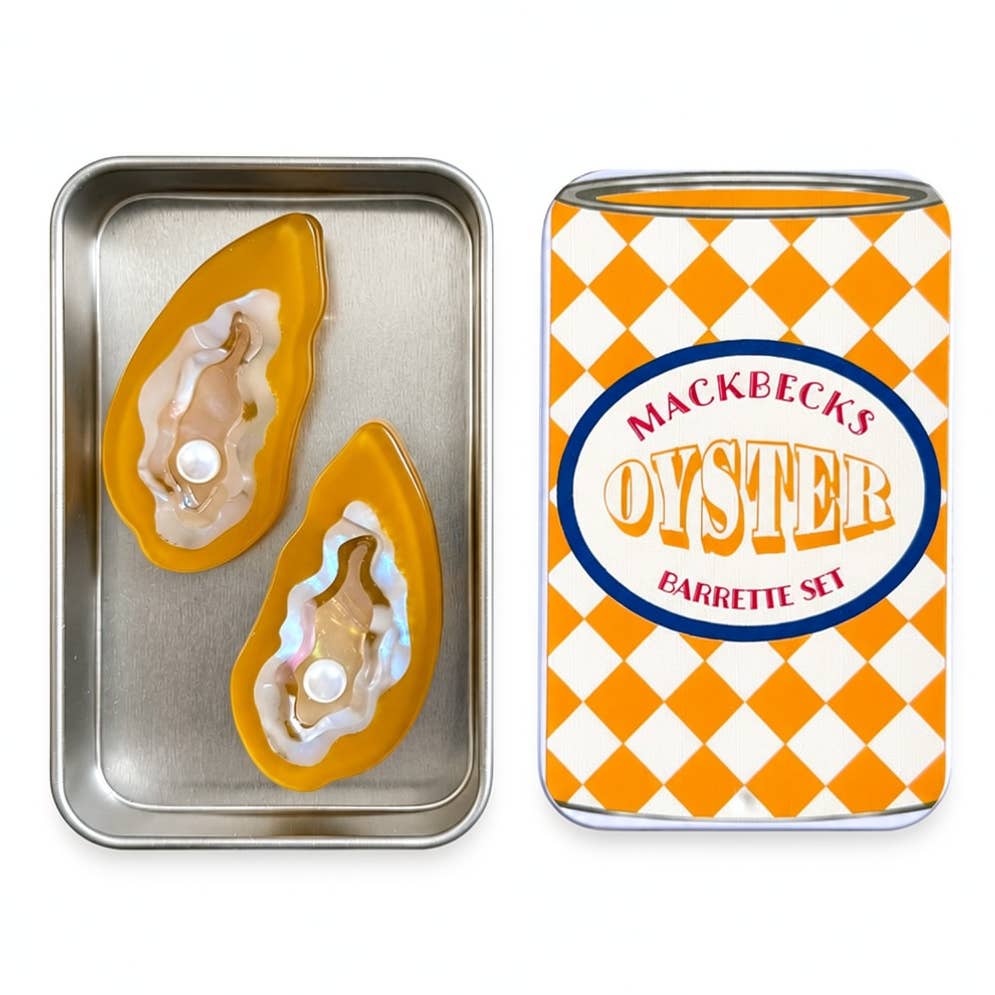 Oyster Barrette Set
