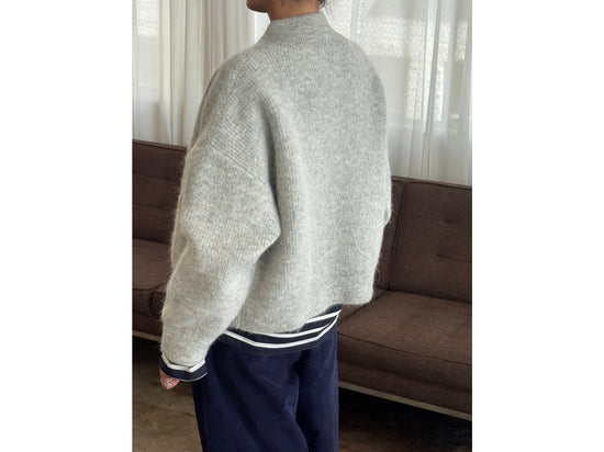 Alpaca Zip Front Jacket