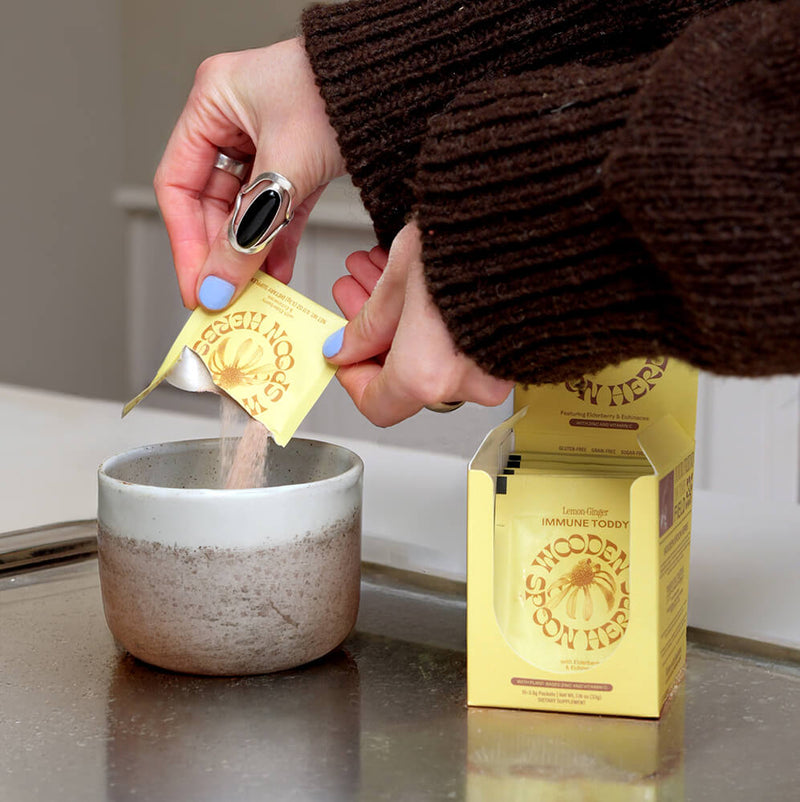 Lemon Ginger Immune Toddy