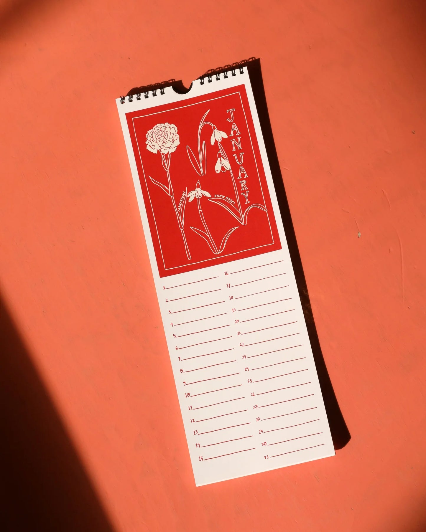 Birth Flower Calendar List