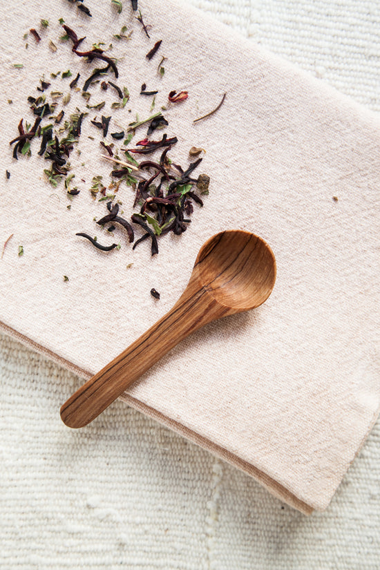 Olive Wood Masala Tea Scoop