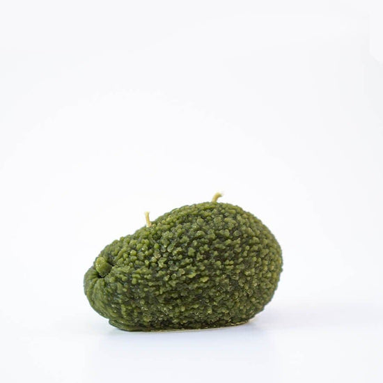 Avocado Shaped Beeswax Candle