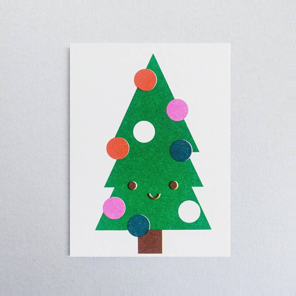 Christmas Mini Tree Greeting Card