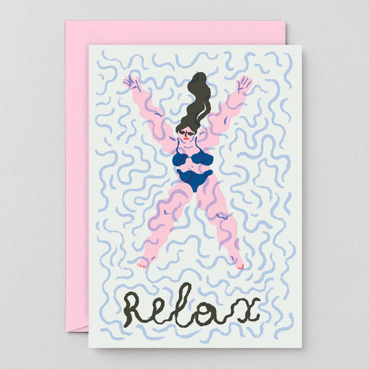 Relax Greeting Card