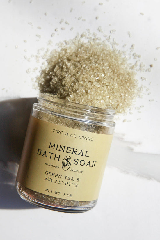 Mineral Bath Soak Jar