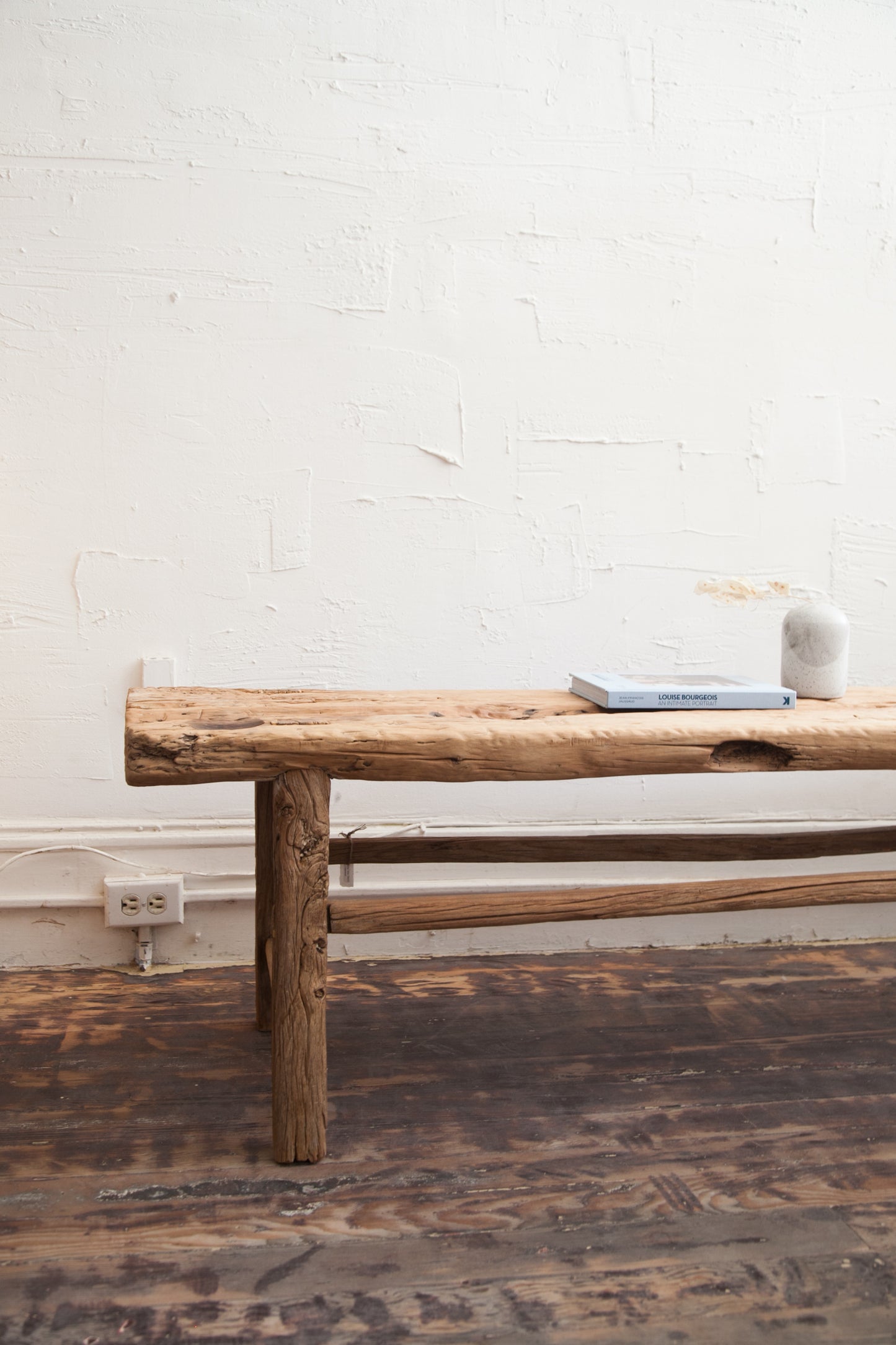 Load image into Gallery viewer, Antique Wood Coffee Table / Bench
