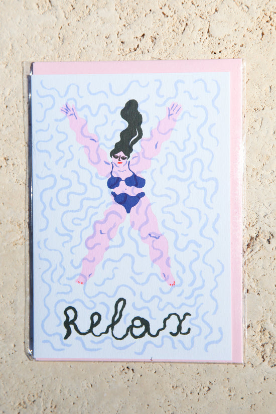 Relax Greeting Card