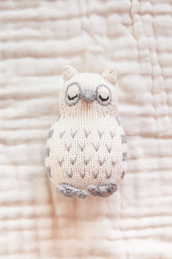 Baby Rattle - Little Owl