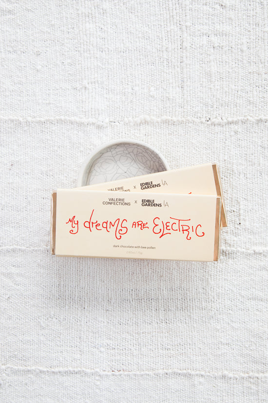 My Dreams are Electric / Chocolate with bee pollen