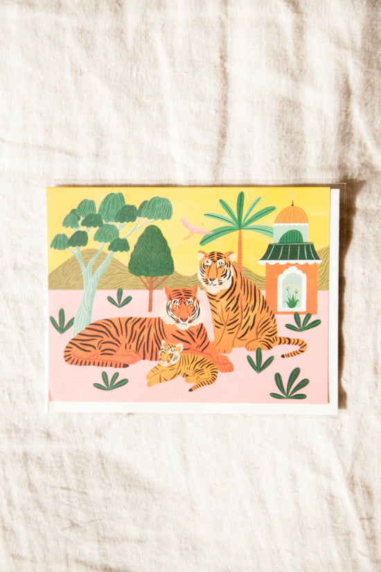 Tiger Baby Greeting Card